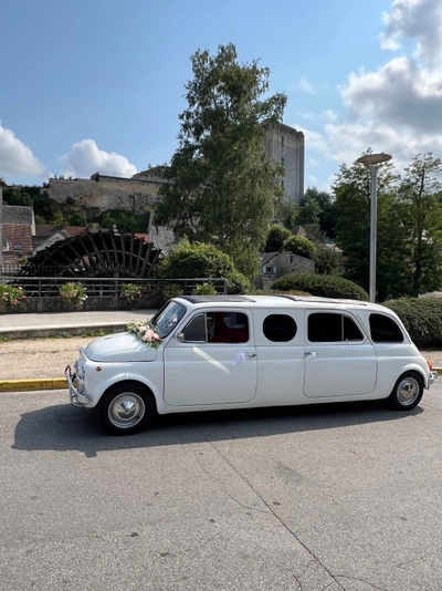 location FIAT 500 LIMOUSINE à Chauconin-Neufmontiers